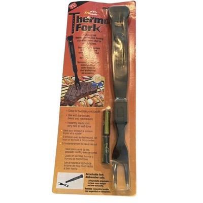 TruCook Thermo Fork Instant Read Meat Thermometer BBQ Temperature Checker NEW
