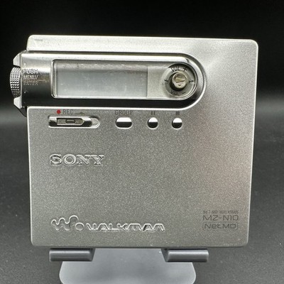 SONY MZ-N10 NET MD WALKMAN Silver Tested Working Main unit only
