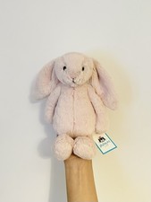 Retired Jellycat Bashful Blush Bunny Small Brand New With Tags Genuine Plush Toy