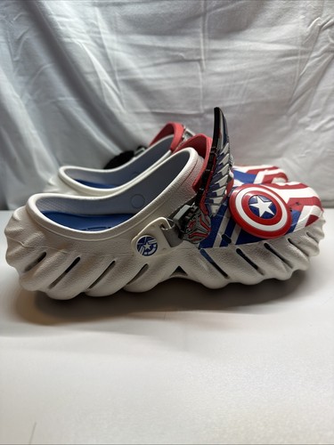 Crocs Marvel x Echo Clog 'Captain America  Men Size 6 Wmn 8
