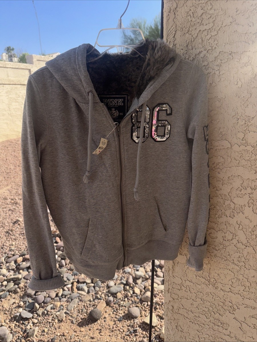 Sweatshirt/Jacket Victoria's Secret PINK Rare Bling Arkansas - Bleu - Neuf Avec étiquettes