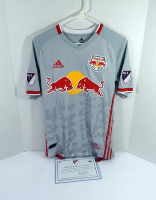 2019 New York Red Bulls Michael Amir Murillo #62 Game Used Signed Grey Jersey S