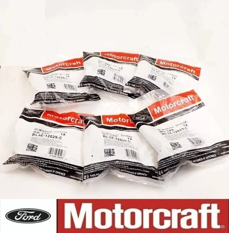 Set of 6 Motorcraft Ignition Coils Spark Plugs Fits Ford F-150 3.5L DG549 SP534 - Image 3 of 4