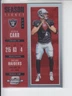 2017 Optic Contenders DEREK CARR Red Holo Prizm /99 Raiders #65