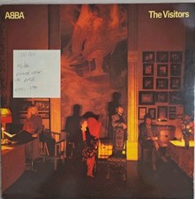 ABBA The Visitors Vinyl Record LP VG/VG EPC 10032 1981