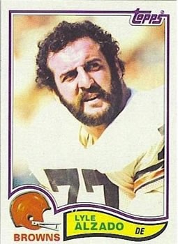 Lyle Alzado 1982 Topps Football - #56 - Cleveland Browns