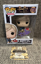 Sarah Michelle Gellar Signed Funko Coa Buffy Vampire Slayer Scythe #1945 COA