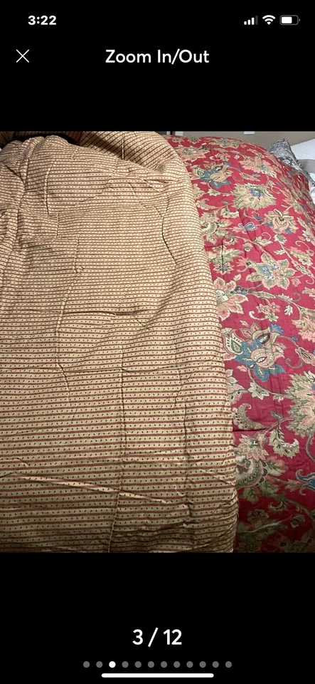 Juego completo de edredón y par de fundas Chaps Ralph Lauren Annabell, euro, cenefa Foto 3 de 4