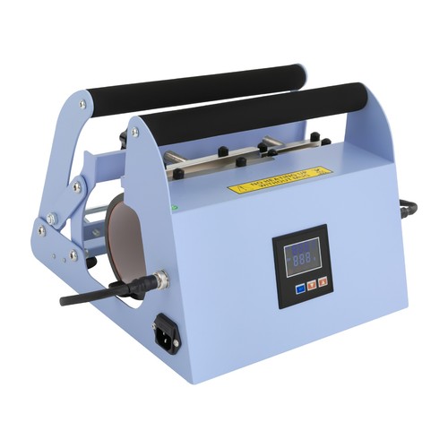 Blau Becher Hitze Presse Auto Tasse Becher Presse Hitze Maschine Temperatur/Zeit einstellbar Zum Selbermachen - Bild 16 von 23