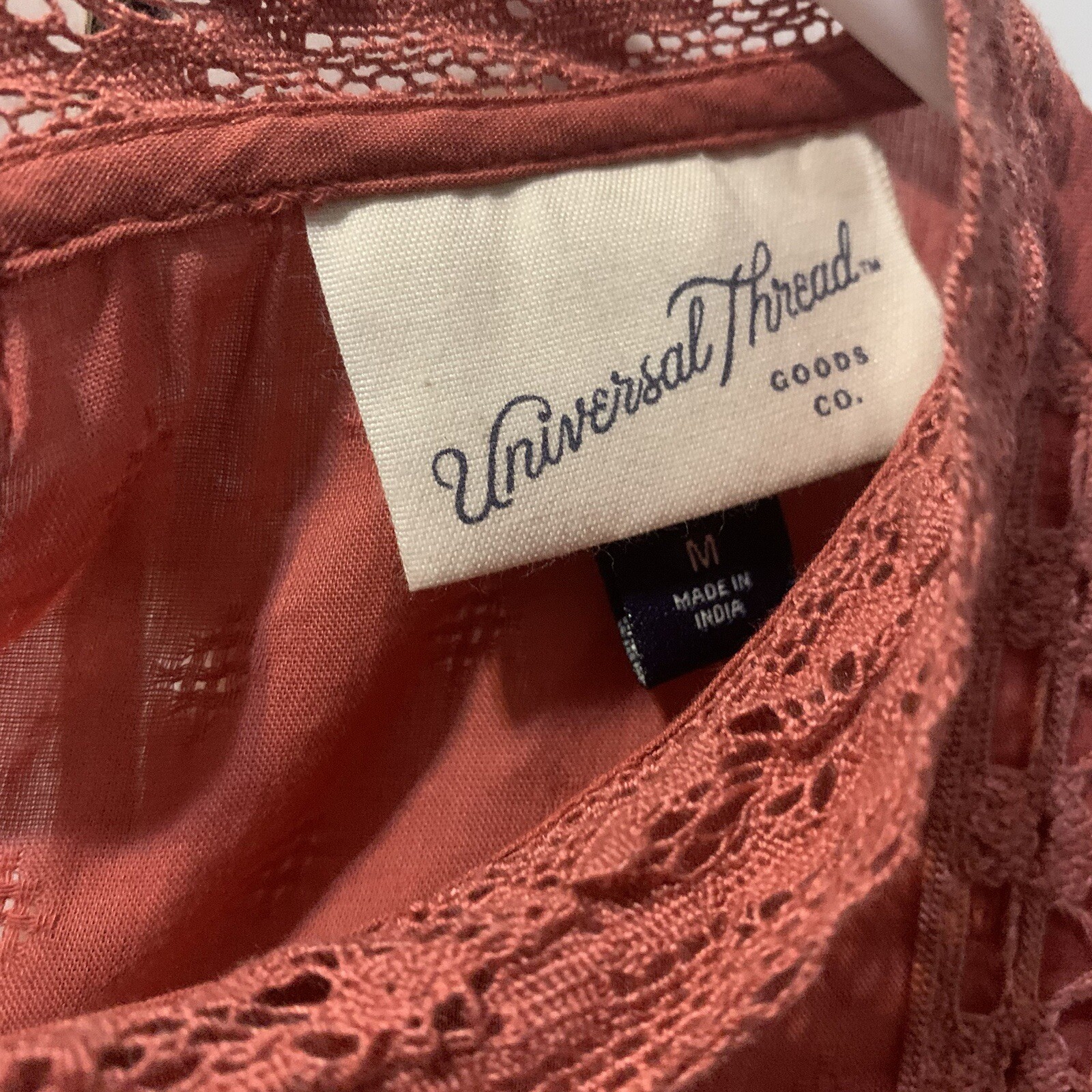 Universal Thread Womens Top Size Medium Cotton La… - image 6