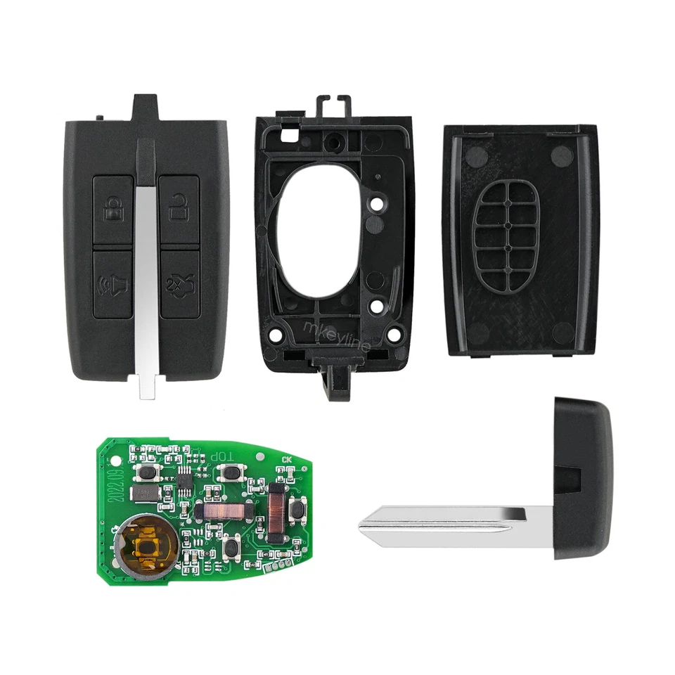 适用于林肯 MKS MKT 2009 2010 2011 年 2012 年无钥匙智能遥控钥匙链 M3N5WY8406 — 第 2/4 张图片