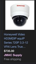 honeywell indoor security camera Dome