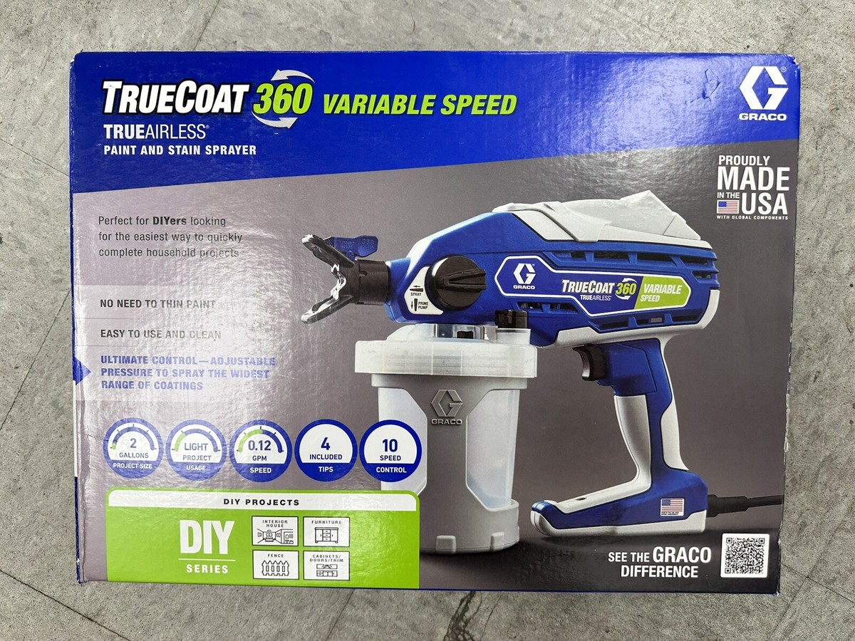 Graco TrueCoat 360 Variable Speed Airless Paint Sprayer 26D283