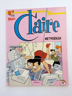 WIROJA COMIC ALBUM - CLAIRE "Netwerken" #11 (NL) / Top Zustand / Z1 - Bild 1 von 4