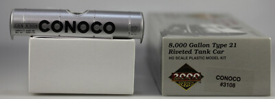 Proto2000 HO #3108 Conoco Oil 8,000 Gallon Limited Issue Tank Car Kit, N/BX