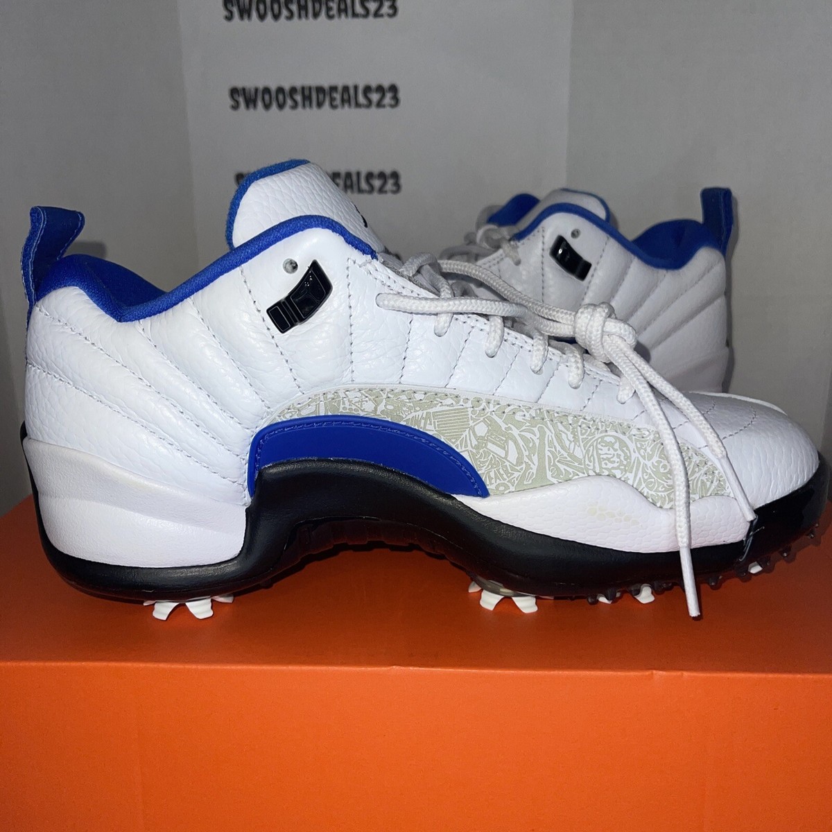 NIKE / Air Jordan 12 Low Golf Game/ローカットスニーカー/27.5cm/WHT/DM9015-105 Air Jordan 12 Low Golf White Game Royal Men's 6.5 / Women's 8