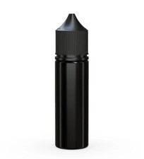CHUBBY GORILLA 50ML V3 PET AUTHENTIC Bottles 5pack OPAQUE BLACK BOTTLE/BLACK LID