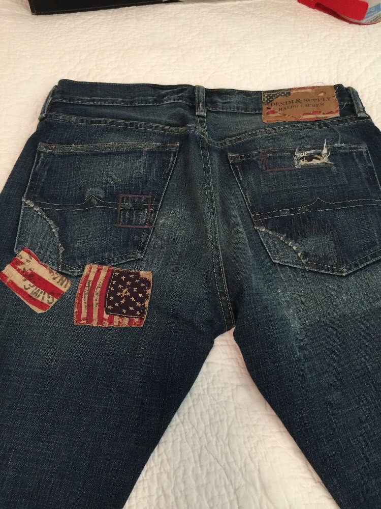 Extremely Rare Denim & Supply By Ralph Lauren Flag Patch