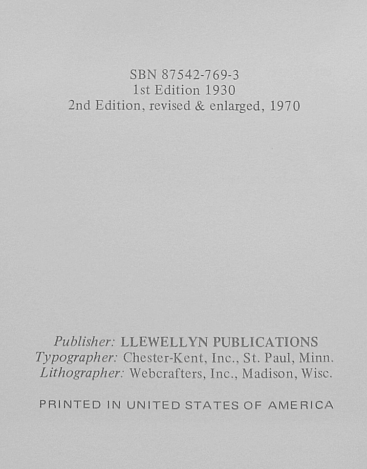 Aleister Crowley - The Legend - 1970, Revised And Enlarged - PB First Edition Foto 4 de 4