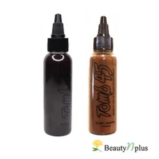 Tomb 45 Beard & Line Up Color Enhancement 2 oz (Onyx Black / Black Brown)