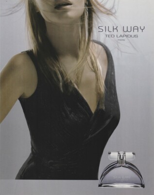 Paper Advertising - Advertising Paper - Silk Way by Ted Lapidus