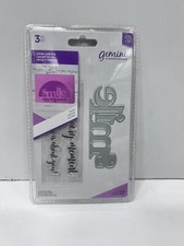 Gemini Crafter's Companion Edge'able Stamp and Die Set CHOOSE OPTION