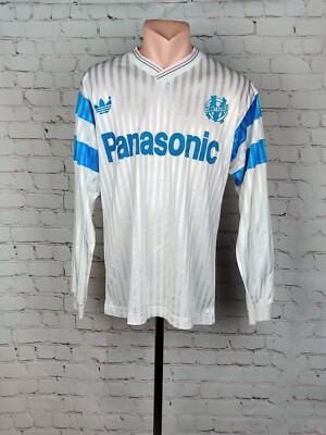 Football shirt soccer FC Olympique Marseille Home 1989/1990/1991