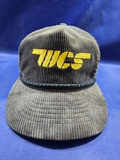 Vintage WCS Hat Brown Rope Brim Snapback Corurdory Cap
