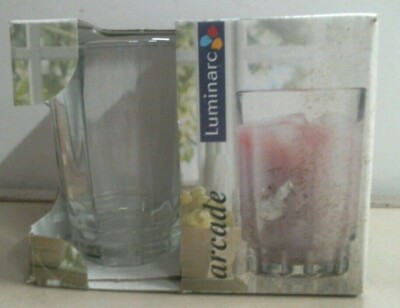 Arcade 83103, 5-1/4 Oz. Juice Glasses, Pack Of 4, Glass, FREE SHIPPING 