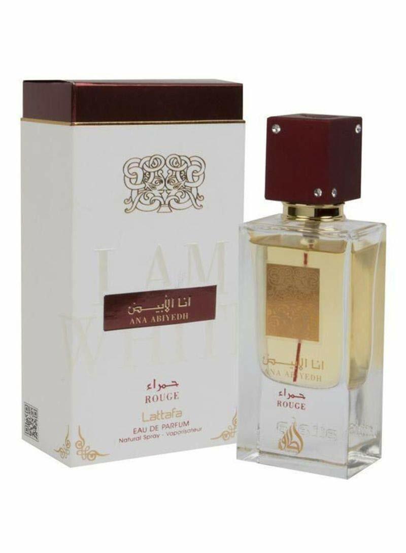 Ana Abiyedh Rouge by Lattafa 60ml Spray - Free Express