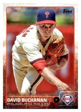 2015 Topps #218 David Buchanan PHILLIES