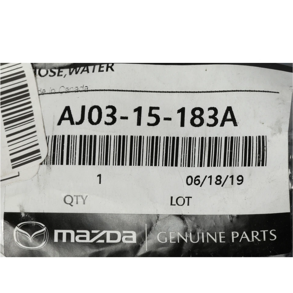 OEM NUEVO 2001-08 Mazda 6 Tribute By-Pass Manguera Refrigerante Agua Manguera 3.0L. AJ0315183A Foto 4 de 4