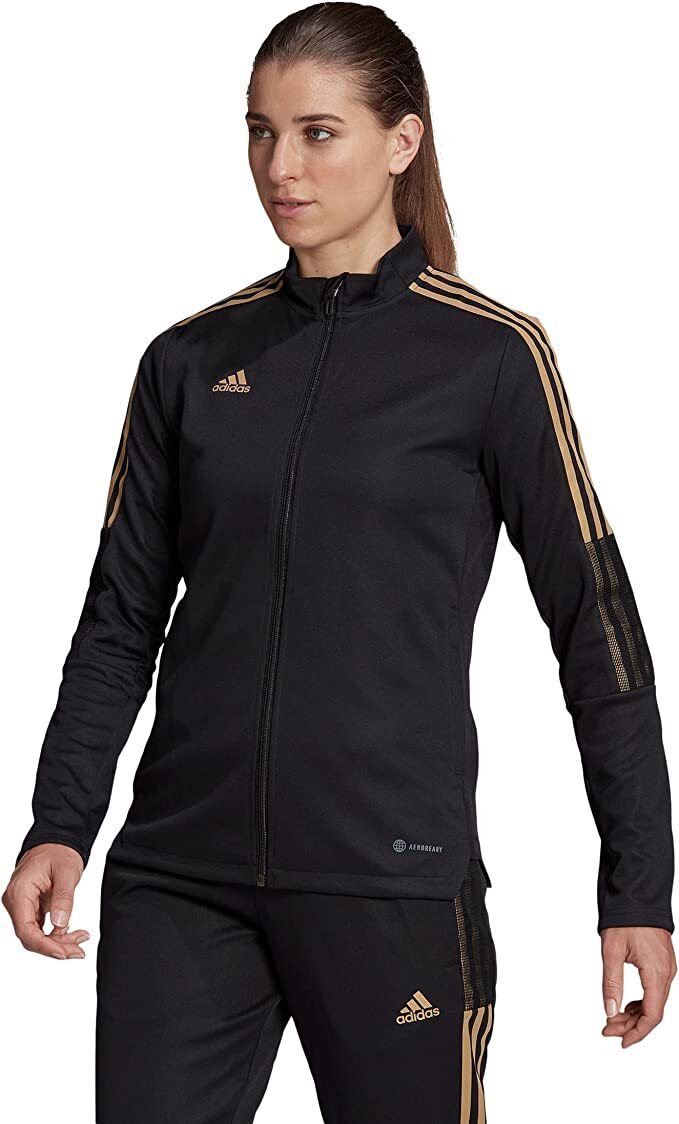 Женская спортивная куртка Adidas Tiro, черная