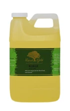 64 Oz Liquid Gold Kukui Nut Oil 100 % Pure & Organic for Skin Hair and Health