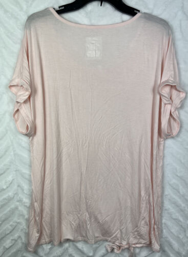 Adore Me Pajama Loungewear Sleepwear Top Pink Women 2X NWT - Picture 2 of 3