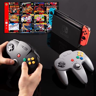 Wireless Switch Online N64 Controller Für Switch PC Mac Steam iOS Raspberry Pi