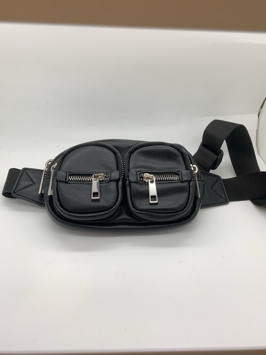 Topshop Leather Topshop Black Bum Bag Leather Look Bum Bag TOPSHOP UK