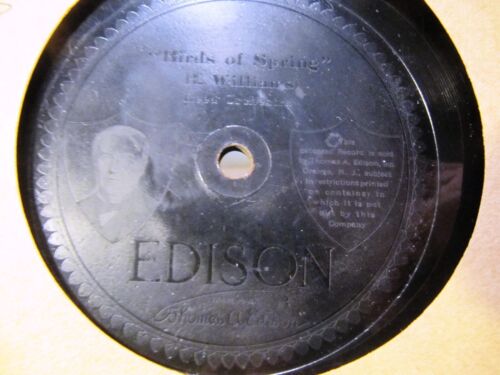 1912 Pre-CATALOG Edison Diamond Disc No 80094 DEMONSTRATION CUT Laminated