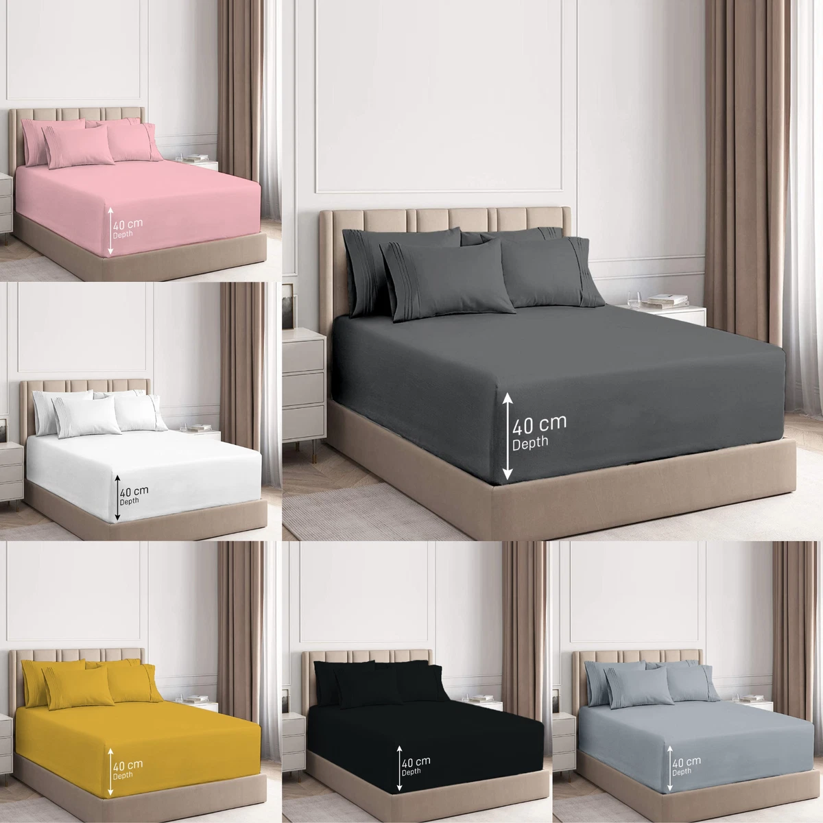 King size deep fitted sheet outlet