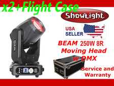   ShowLight BEAM 250W 8R Moving Head Light with FLIGHT CASE  