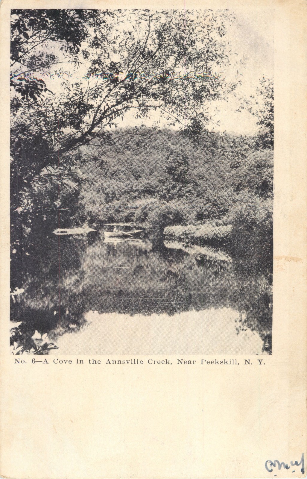 A Cove In The Annsville Creek, Peekskill NY 1907 eBay