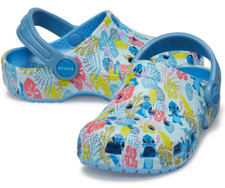 New Crocs Toddlers' Disney Stitch Classic Clog 6 7 8 9 10