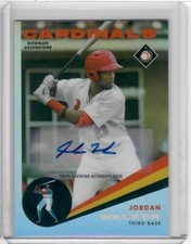 2022 Bowman Ascensions JORDAN WALKER Auto 7/100 #BA-19 Cardinals