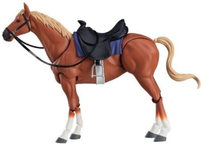 Max Factory - Figurema Action Figure Accessory Horse LT Chestnut Version 2 [New