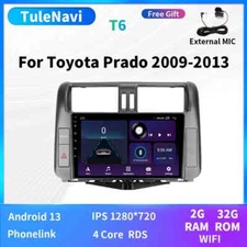 For Toyota Land Cruiser Prado 150 2009-13 Car Radio Player GPS Video Multimedia