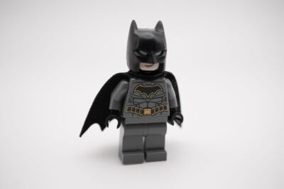 LEGO® Batman Minifigure - Dark Bluish Gray Suit w/ Cape & Mask