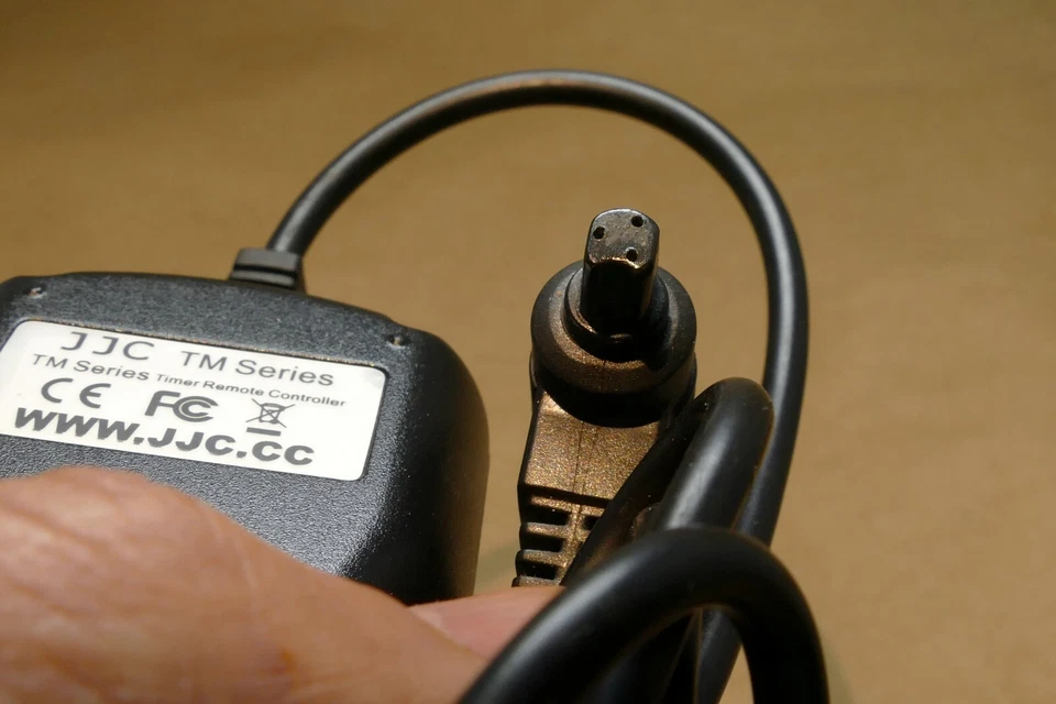 Interruptor remoto temporizador JJC para Canon con conexión de 3 pines Foto 4 de 4