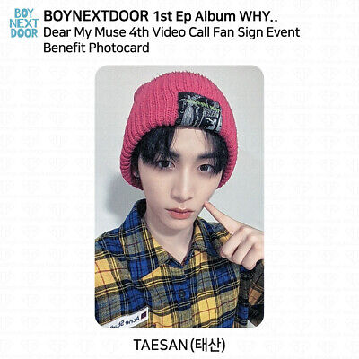 BOYNEXTDOOR WHY.. Dear My Muse 4th Video Call Fan Sign Event BOYNEXTDOOR WHY.. Dear My Muse 4th Video Call Fan Sign Event