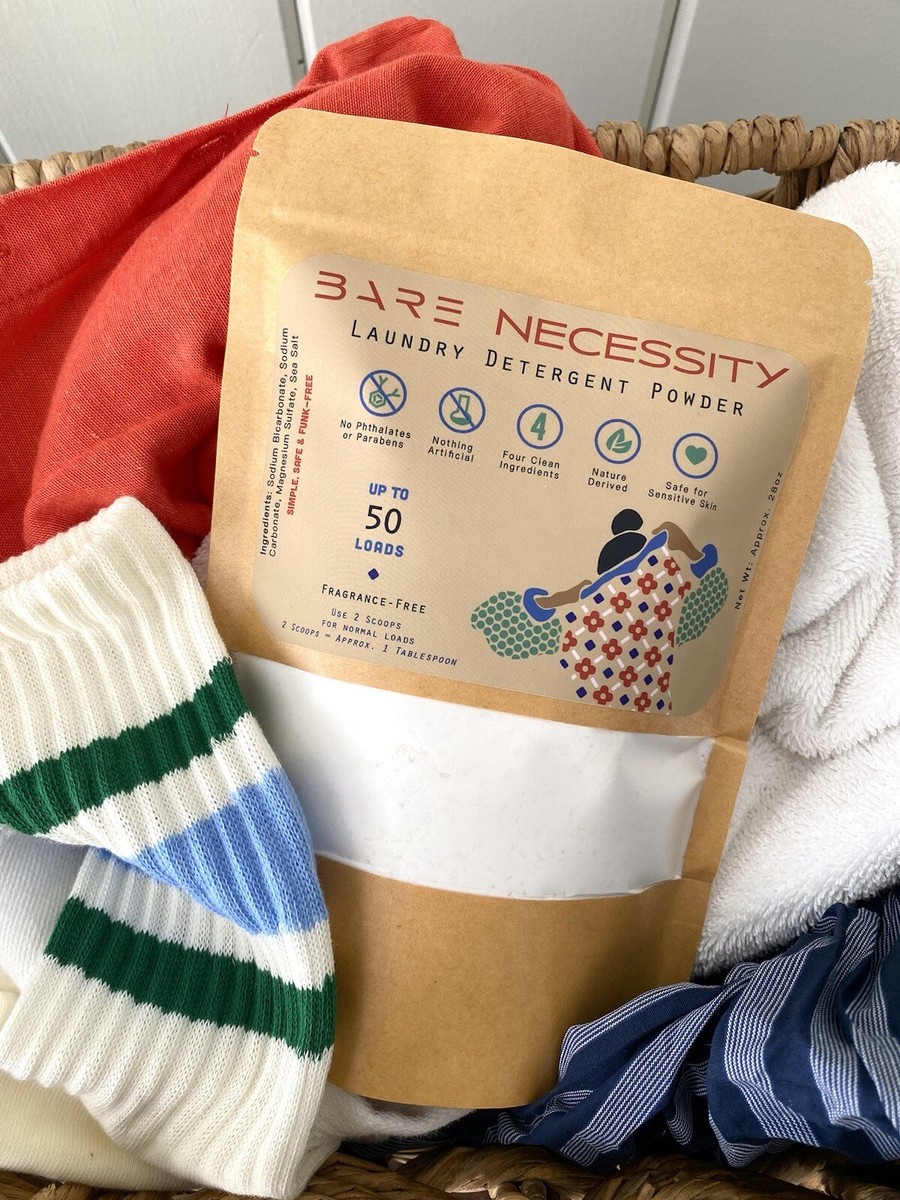All Natural Laundry Detergent Powder Non-Toxic Eczema Friendly 50