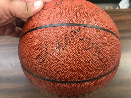 2005-06 kevin garnett minnesota timerwolves team signed basketball 11 autos psa - Picture 11 of 13